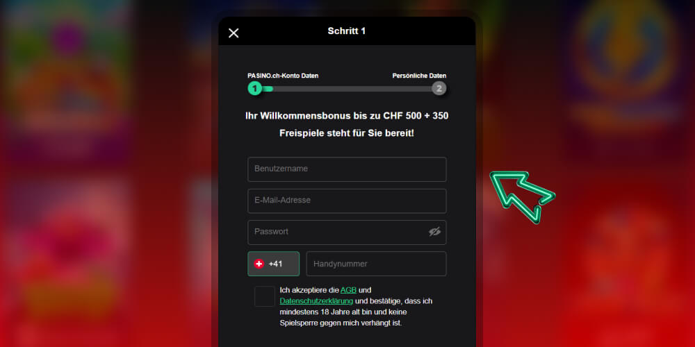 F&uuml;llen Sie das Formular aus